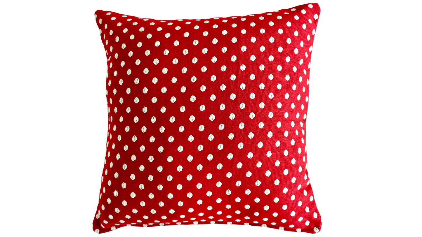 Indoor Outdoor Pillow Spotlight Poppy CHEZ GRENADINES